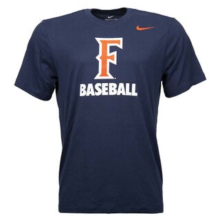 Nike Fear the 'F' Baseball Tee - Navy